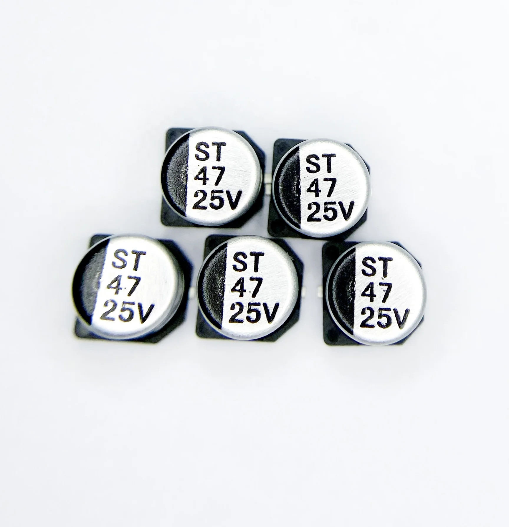 High quality 47UF 25V 6.3mm 5.5mm aluminum electrolytic capacitor