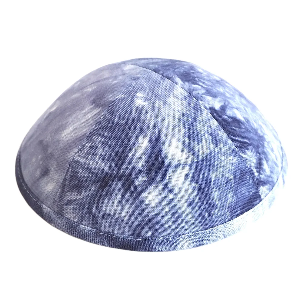 Jewish kippah cap custom embroidery logo linen kippah hat muslim yamulka velvet kippot wholesale suede kipot satin wedding