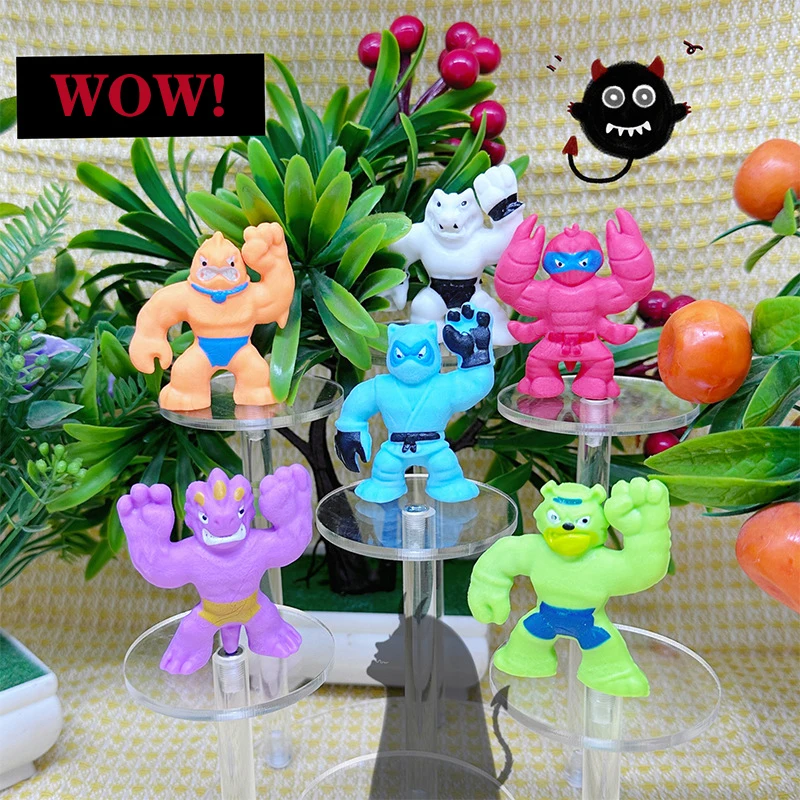 New style TPR Soft Rubber Toys Squish Monster Shape Boys And Girls Adult Squeeze Stress Relief Fidget Toys
