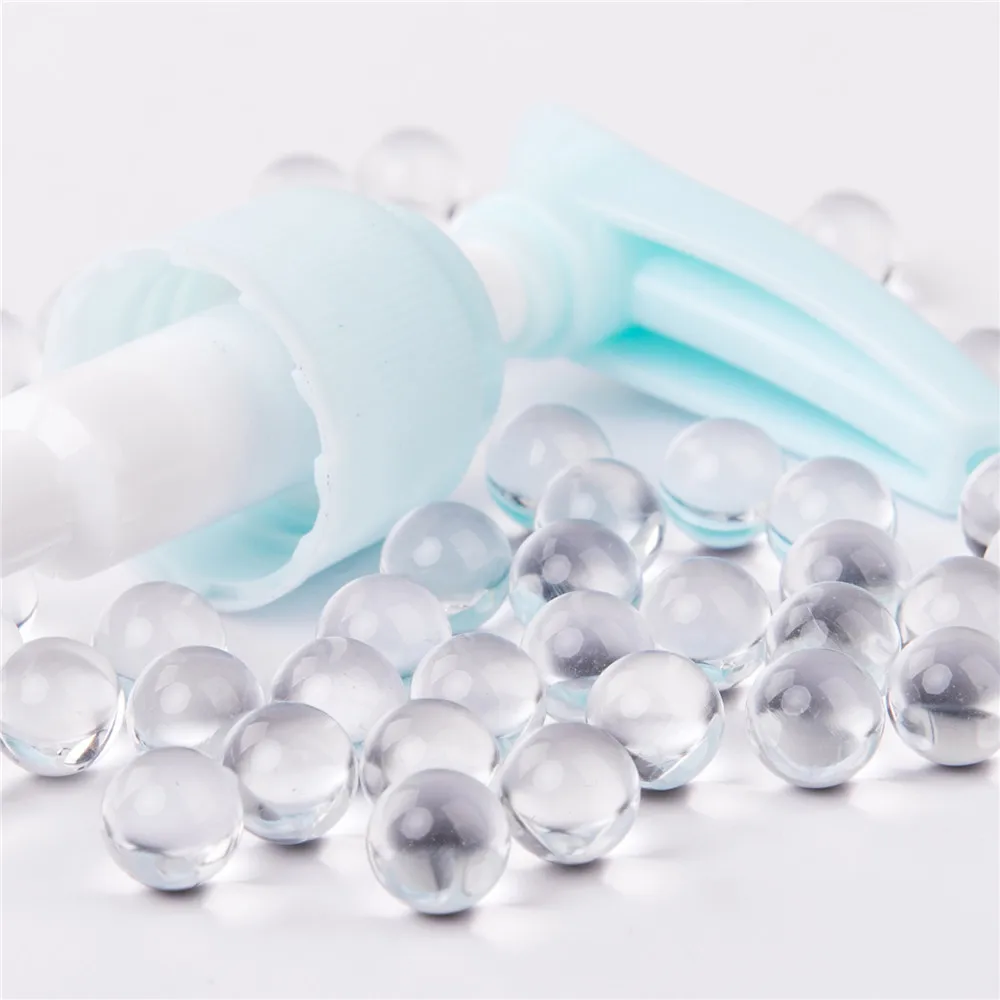 
solid high quality globes colour clear small glass balls 3mm 