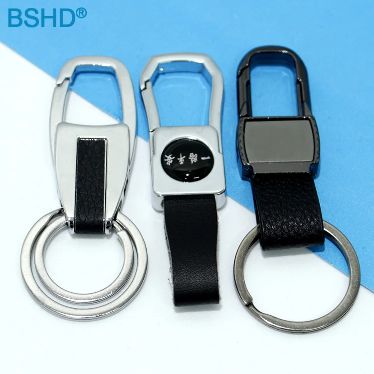 Home Office Hand Car Metal Keychain Custom Pu Leather Braided Rope Retro Hand Woven Key Chain