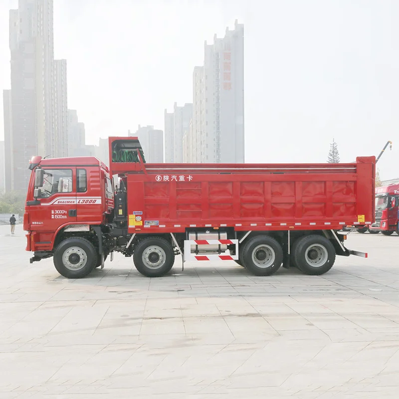 SHACMAN 12 Wheeler Heavy Duty Tipper Dump Trucks New 8*4 Model Available for Sale