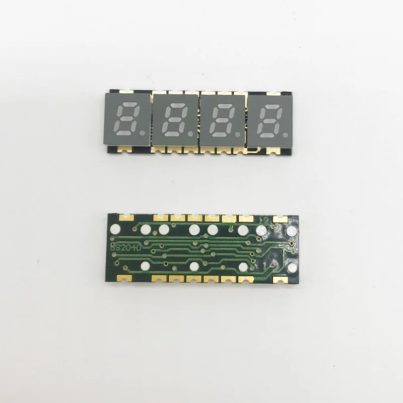 Jstronic White color 4 digits seven segment 0.2 inch 4 digit smd 7 segment led display
