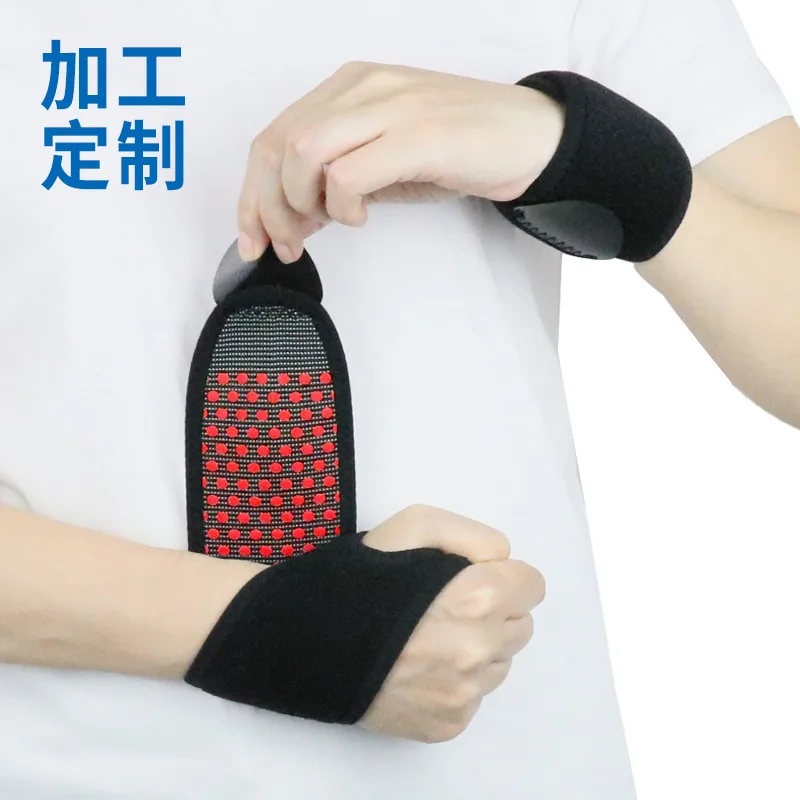 Adjustable outdoor sports protection Tourmaline Self-heating Comfortable Wrist Brace Bandage