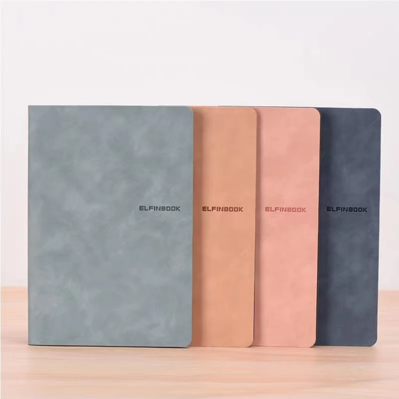 2023New product hot selling  erasable A5 waterproof whiteboard notebook with pu leather cover portable popular diary notebook