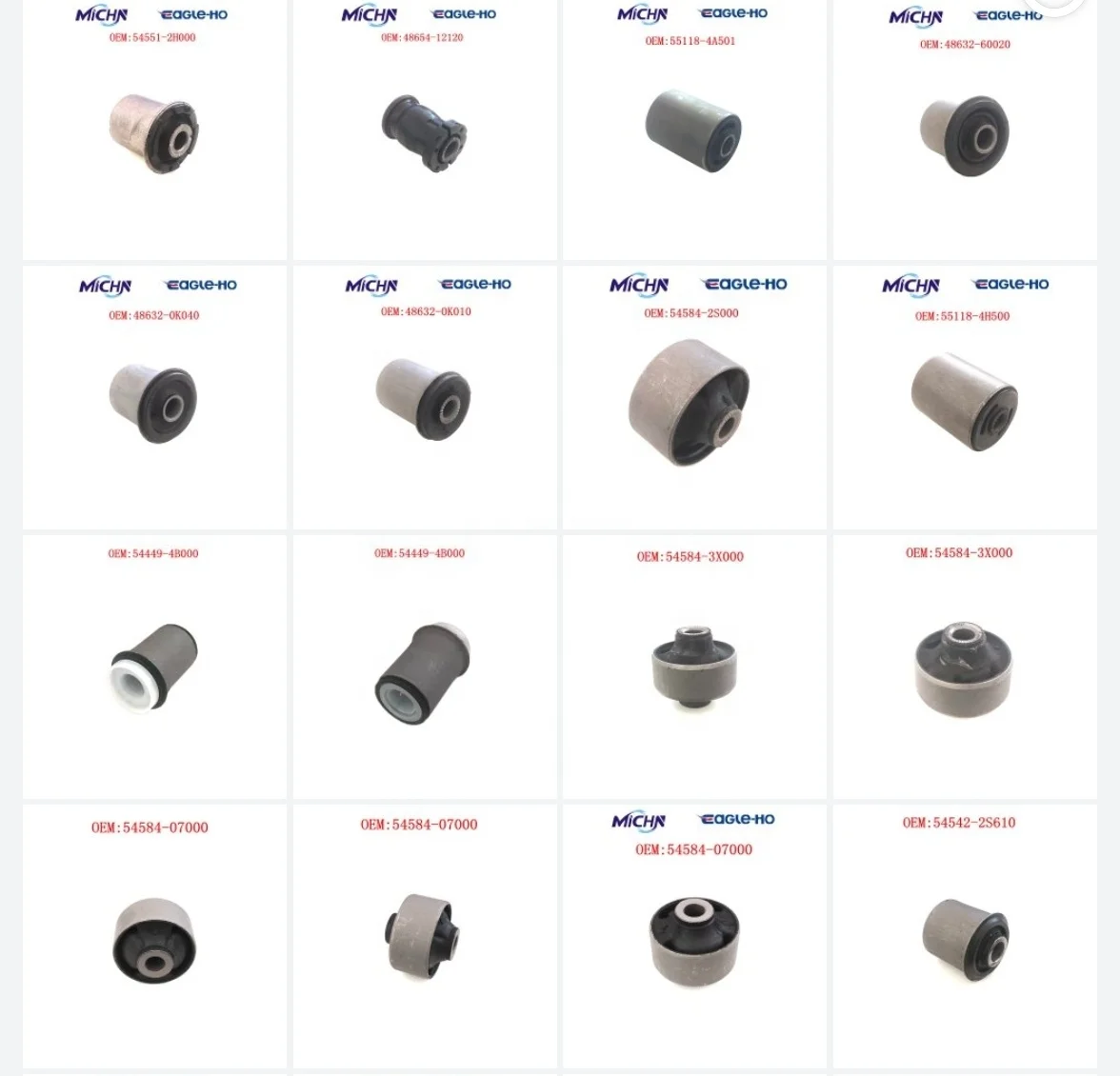 Suspension Bushing for HIACE 48632-26010 48635-26010 48061-26010