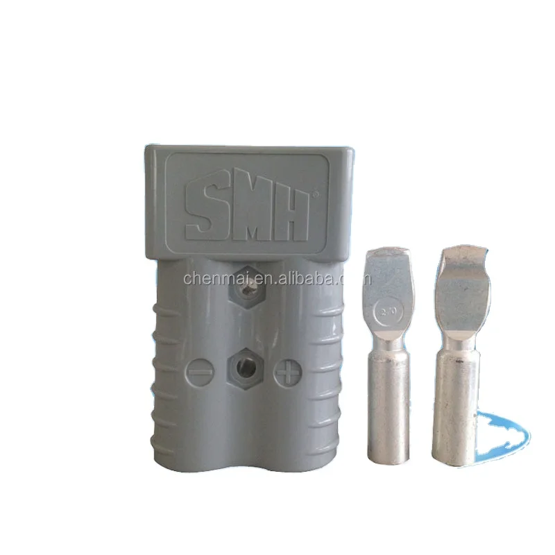 CHENF 2pole 50A 600V Bettery connector Charger Plug Male and Female Car Battery with terminal