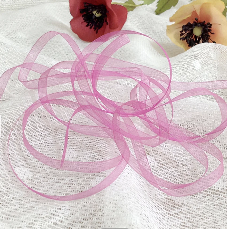 Производитель на заказ оптовая продажа хорошее качество Марля бант шелковая эластичная лента