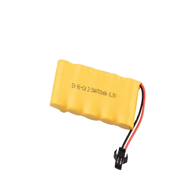 Никель-кадмиевая аккумуляторная батарея 2/3 aa 6,0 в 700 мАч Никель-кадмиевая батарея