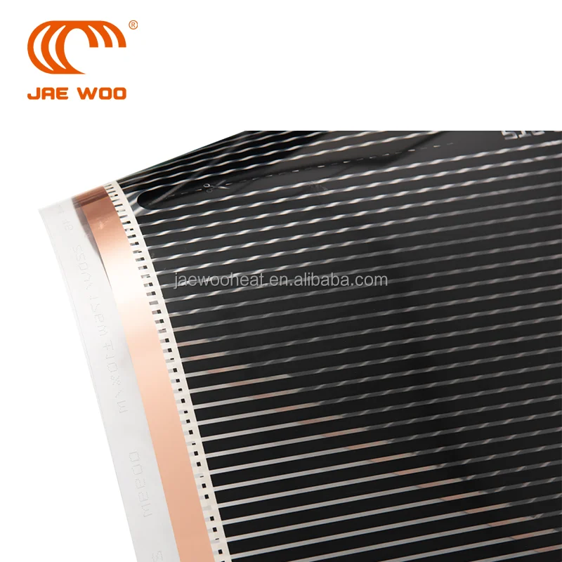 Factory Direct Sale Korea Far Infrared Electric Underfloor Heating System Graphene Material Warm Floor Heating Film for Home Use