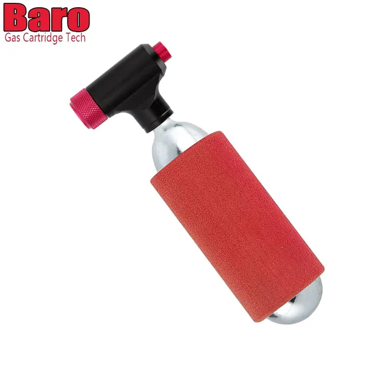 China Factory French American Bicycle Tire Inflation CO2 Inflator Mini Pump CO2 Mini Bicycle Pump Cycling Pump