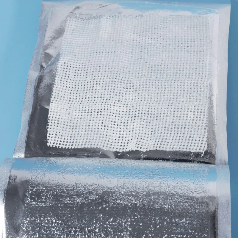 surgical sterile paraffin gauze compress for burns
