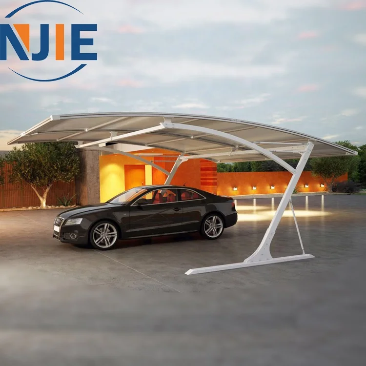 
Hot selling metal frame waterproof sunshade double car garages canopies carports 