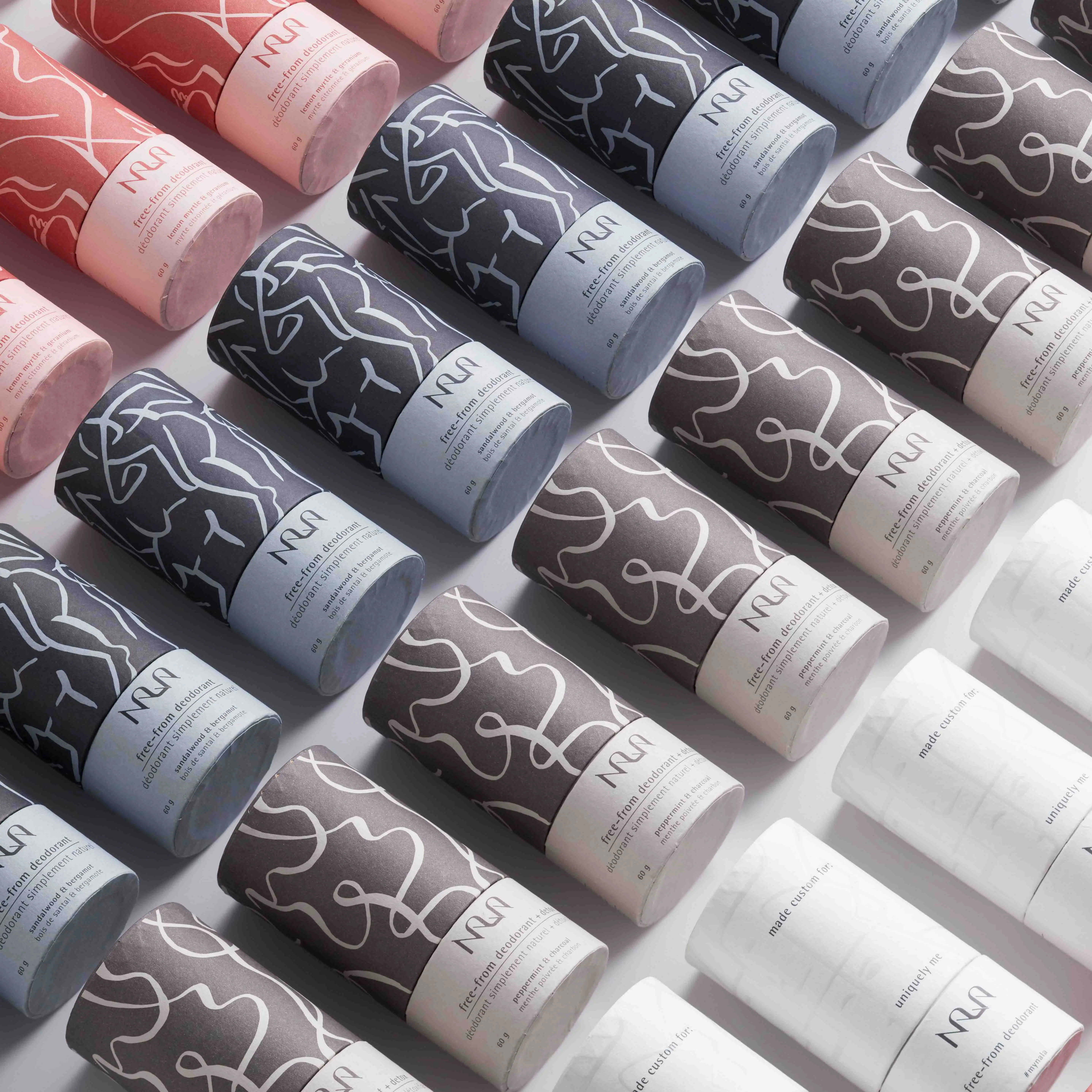 Eco friendly Tea paper tube packaging food grade cardboard cylinder container for tea round box packaging