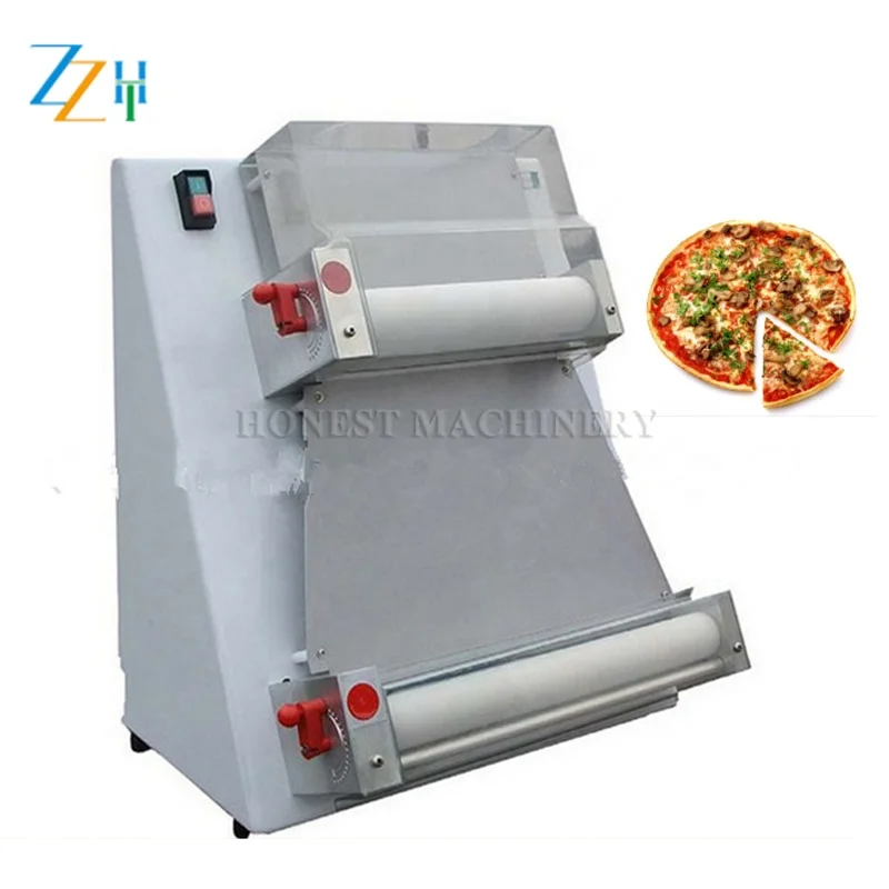 Easy Operation Pizza Dough Press Machine Electric / Dough Pressing Machine / Horizontal Dough Press Machines
