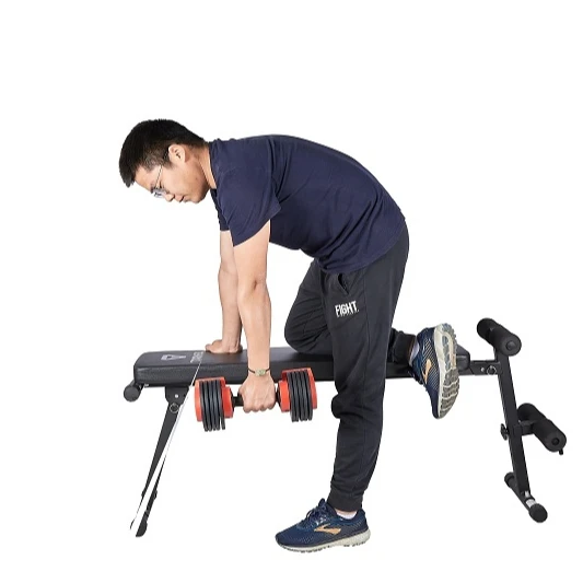 New Professional Dumbbell Bench Adjustable Workout Bench Household Oweight Lifting Bench