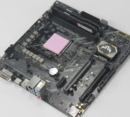 Высечки заводская цена ультра мягкая горячая продажа электронный изолятор термопрокладка для ноутбука GPU