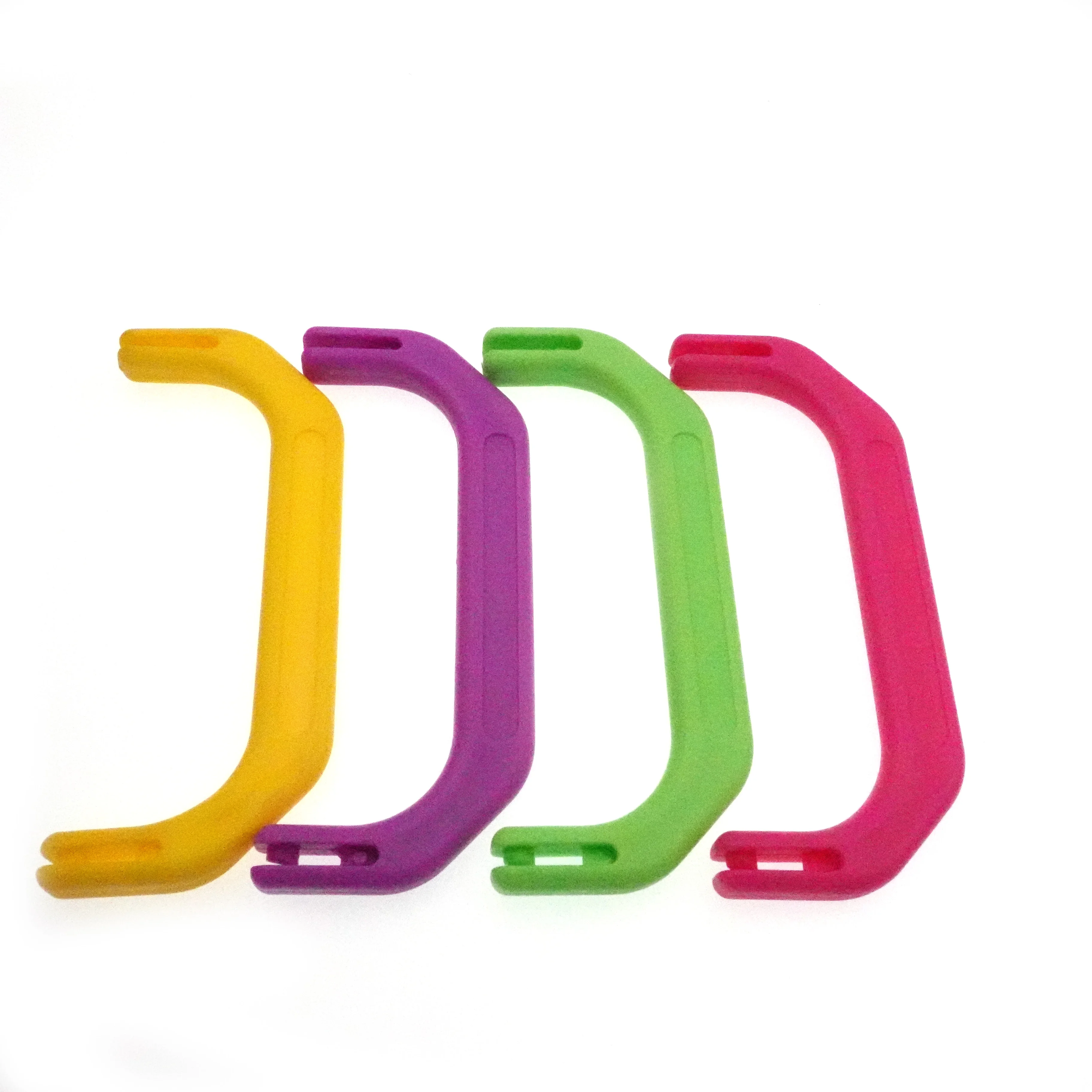 Оптовая продажа модных аксессуаров для пластиковых сумок под заказ нейлоновые ручки из искусственной кожи картонной коробки