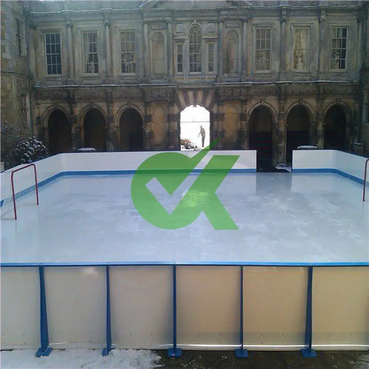 Hokey Skating Rink Fence Indoor And Outdoor Dasher Board Backyard Ice Hockey Rink Dasher Boards Supplier