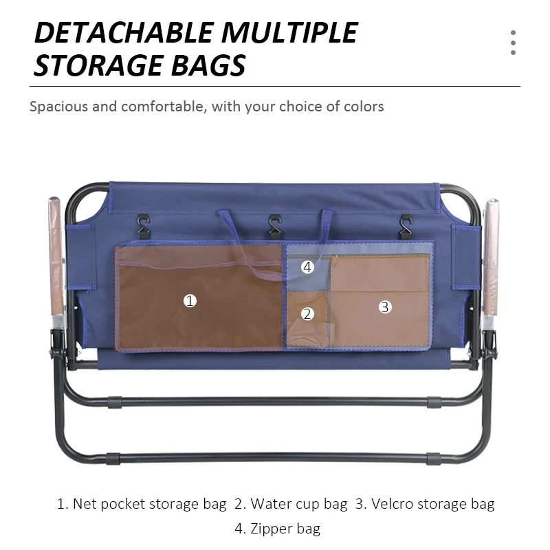 Outdoor Travel Picnic Portable Leisure Double Camping Two Person Beach Chairs Sea Chair