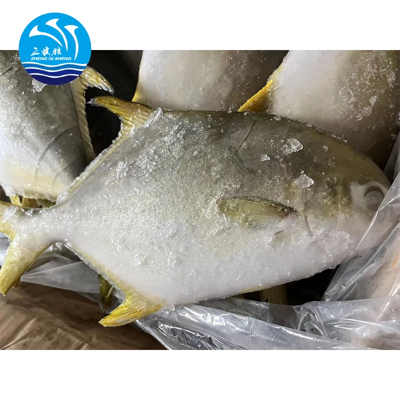 Заводская розетка 300-400 г Золотая рыба Помфрет замороженная рыба целая круглая замороженная Золотая Помфрет Золотая Помпано