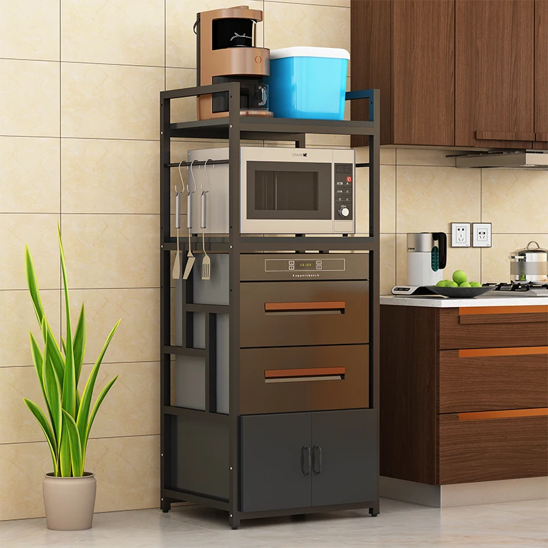 Multifunctional Steel Wire Large Kitchen Cabinet Shelf Dish Plate Drying Rack Holder Stand Storage With Draining Board