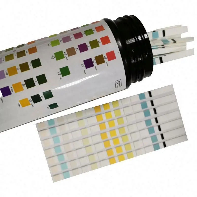 Home One-stop Detection Of Ascorbic Acid, Specific Gravity, Protein Medical Test Strip Kit