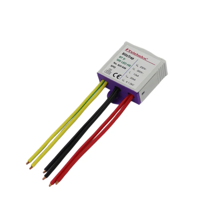 Surge Protector For Lighting IP67 10Ka 10Kv 20Ka 20Kv Smart Spd Led surge protection device ac led spd surge protection