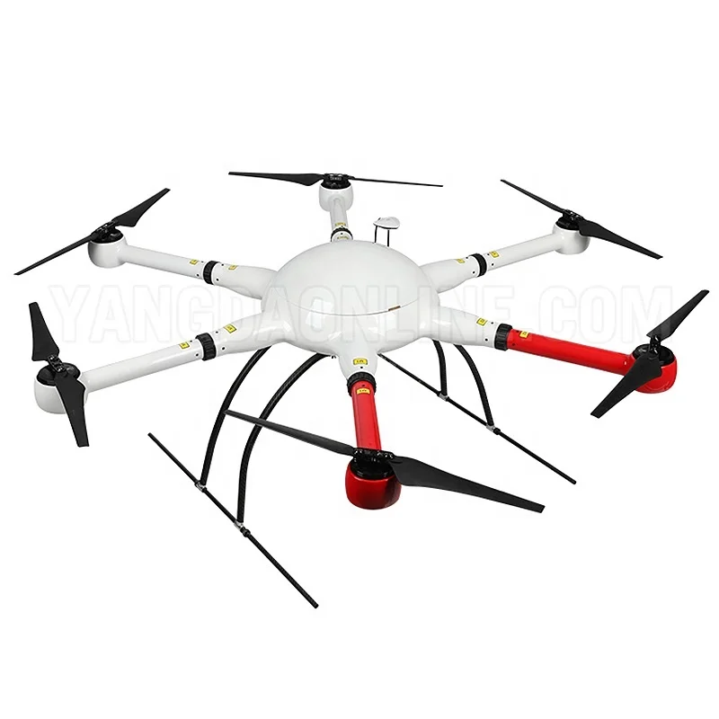 CCTV Six Rotors Drone with HD camera hexacopter UAV drone for Industrial Security,Surveillance,Delivery,Cargo