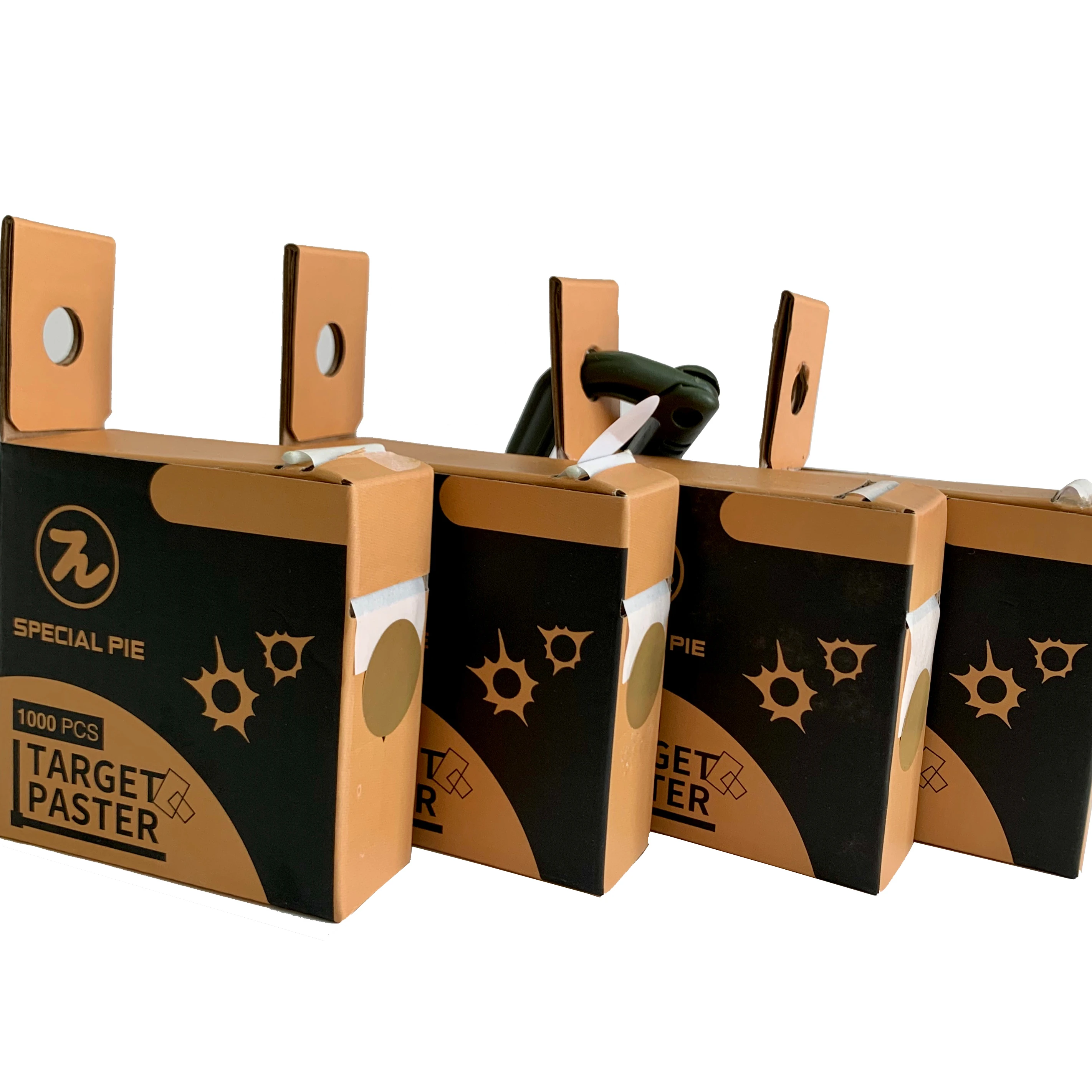 IDPA IPSC самоклеящиеся наклейки Круглые патчи 1000 шт. автоматически снимаются наклейки для мишени широко используются в диапазоне съемки