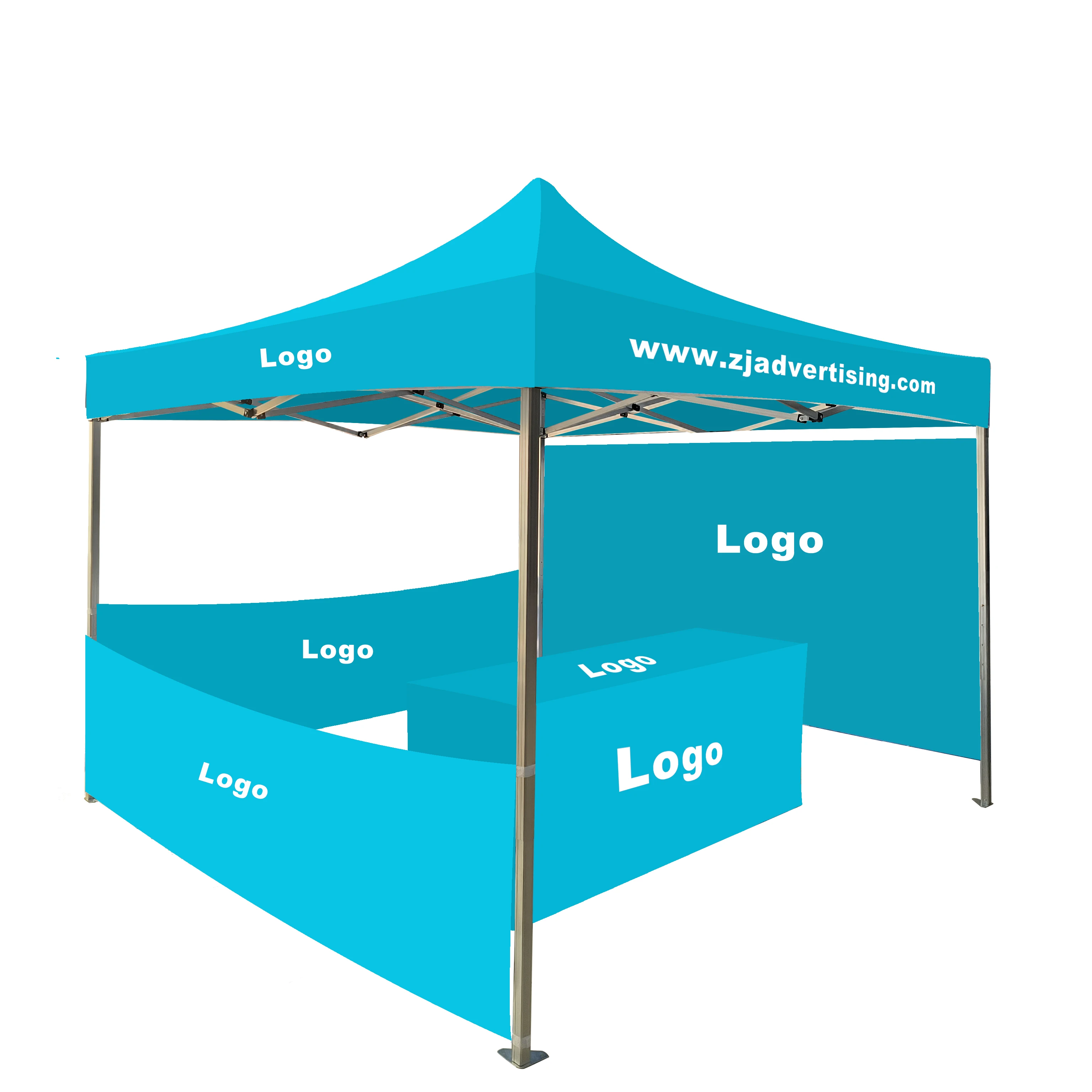 Custom Printed Outdoor Event Pop up Trade Show Aluminum Folding Tent for Flea Market Craft