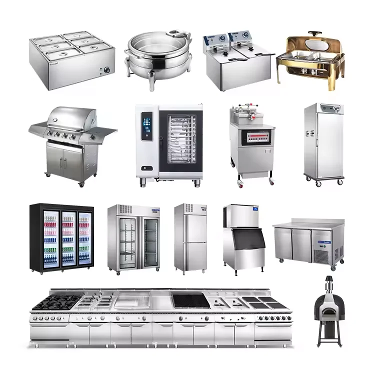 RTK Complete Kitchen Cooking Equipment Stainless Steel Hotel Supplies Restaurant Equipment