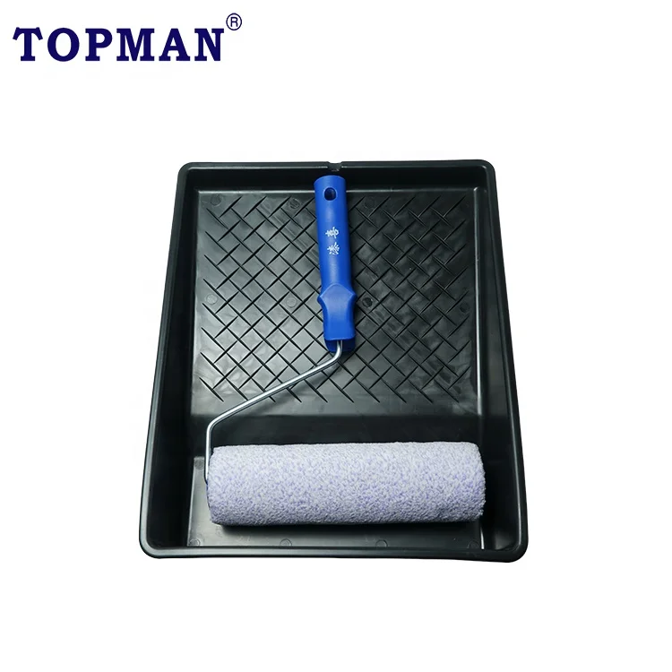 QIXI 10-Inch Deep Well Paint Tray Convenient User-Friendly Tool Plastic Handle Industrial DIY Use Customizable Package Included
