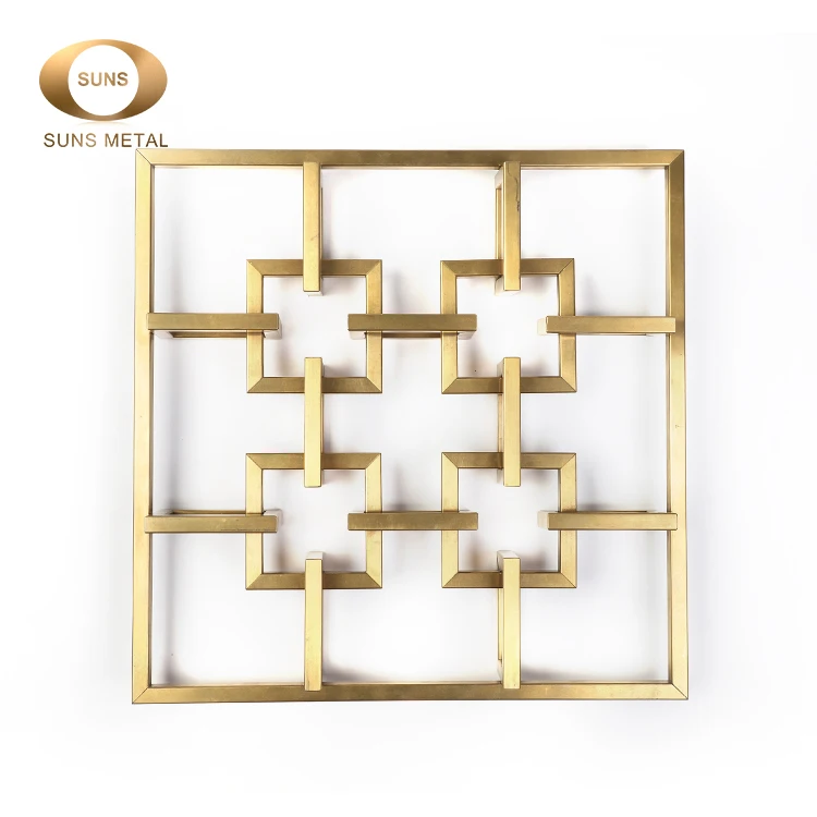 
Laser Cut Metal Room Divider Stainless Steel Decorative Panel Screen 