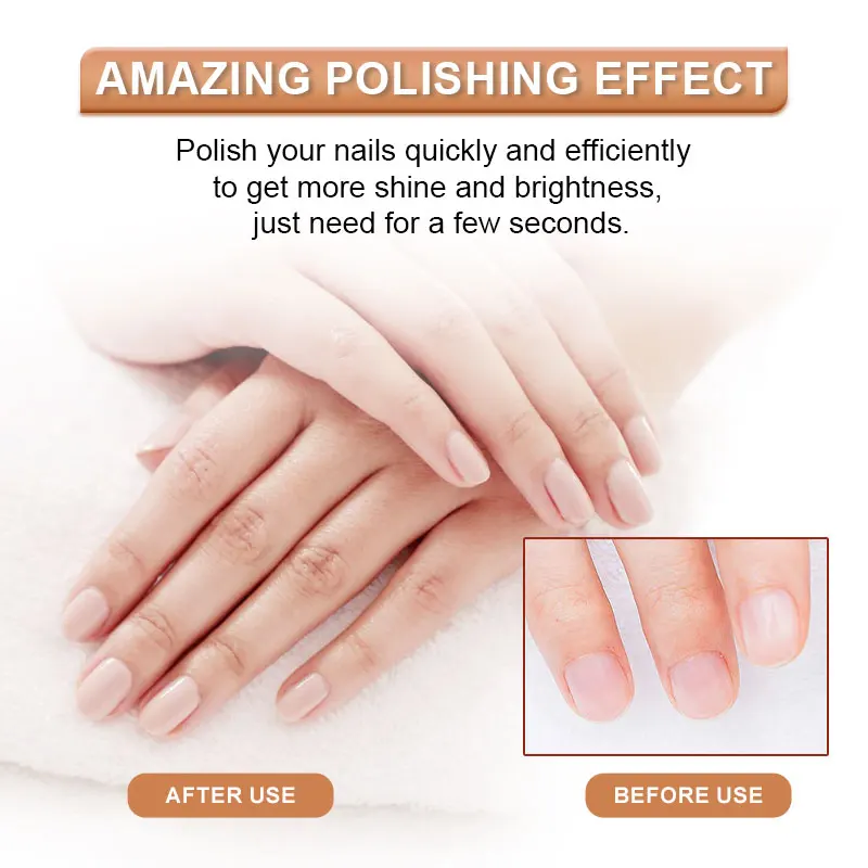 High quality new design 4 sides mini nail file sanding block buffer manicure nail art care tool for home salon