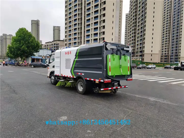 Новая Вакуумная уборочная машина JAC Dongfeng 4*2