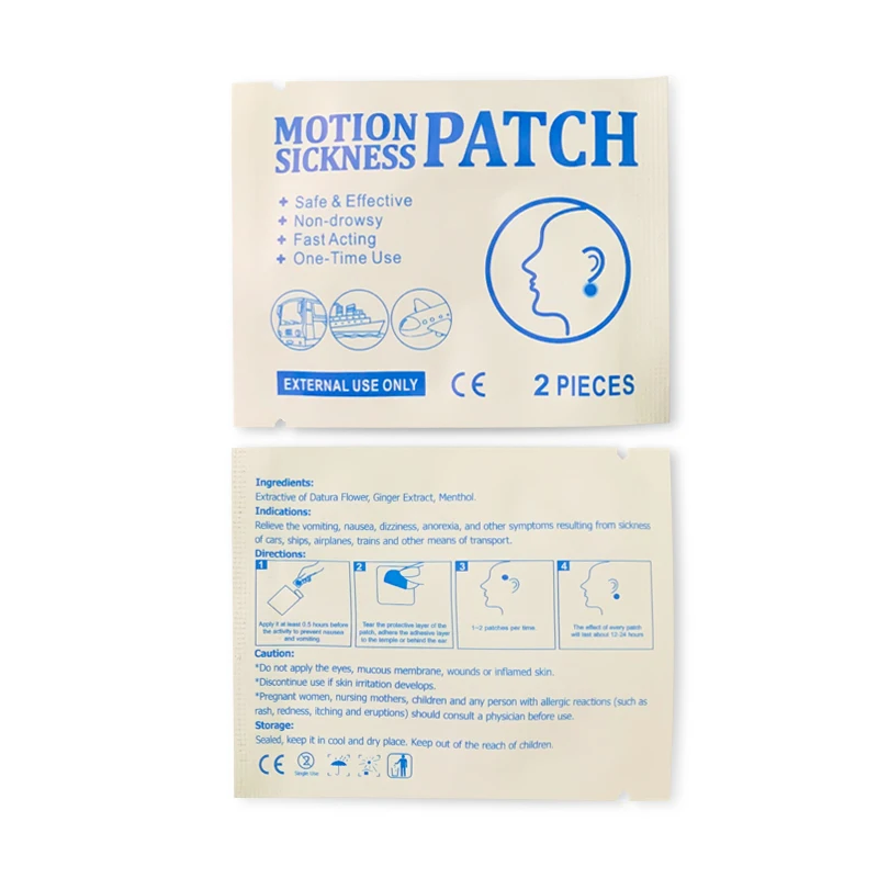 Top Selling Products 2024 Health Care Products Borneol Motion Sickness Patch