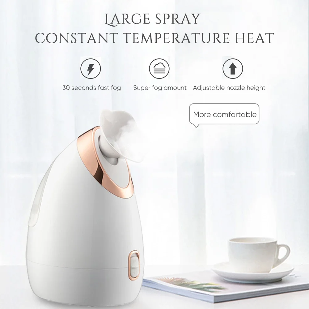 Wholesale Mist Spray Vaporizer Home Sauna Spa 3-In-1 Nano Ionic Facial Steamer