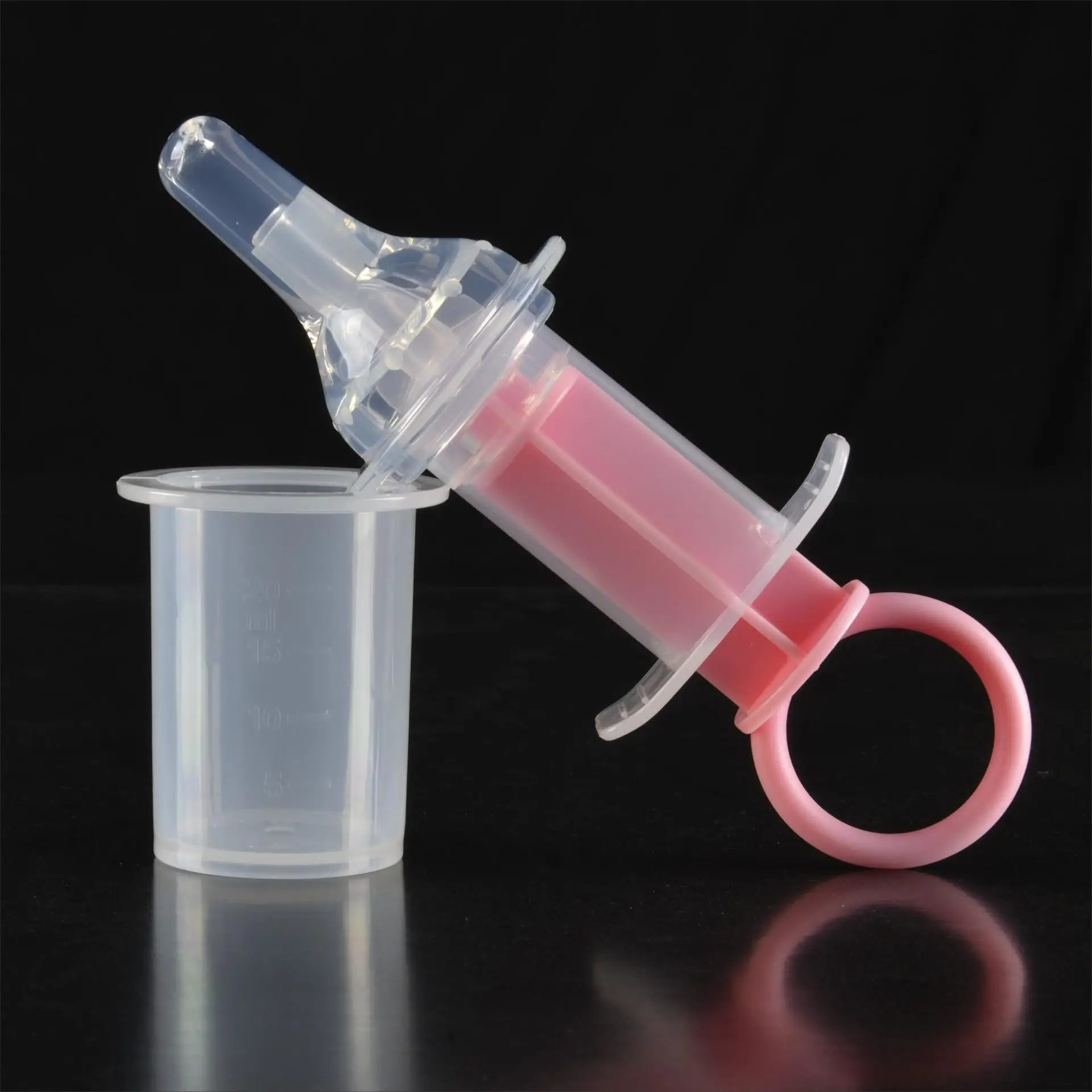 New Baby Products Safety Clear Scale Silicone Baby Medicine Feeder Making Medicine Nipple