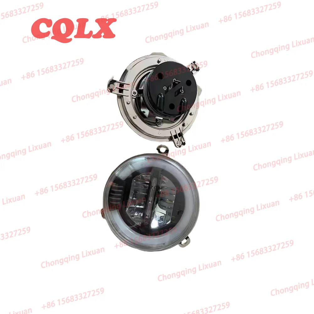 Hot Sale Three Wheeler Tricycle Head Light Bajaj Re Refitting Retro Cover Bulbs Led Headlamp Headlight