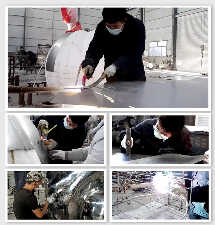  Stainless Steel Sculpture Production Process