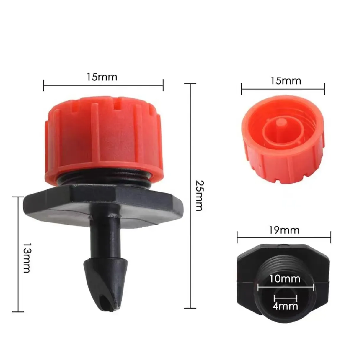 Sprinkler Garden Irrigation Micro Flow Dripper  Irrigation Sprinklers Adjustable Water Dripper Head