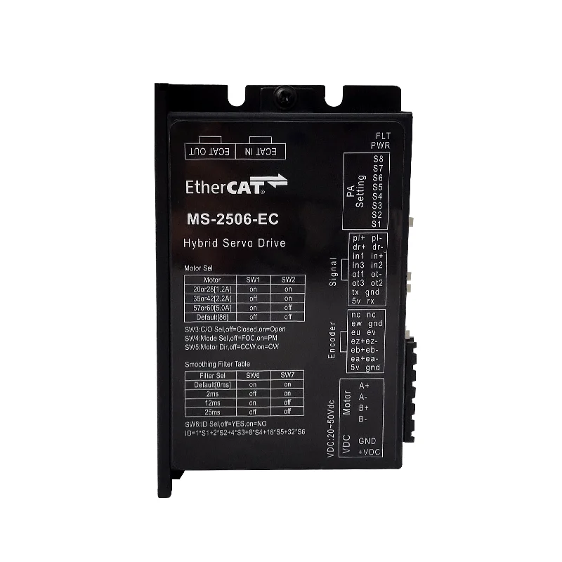 High torque Bus Control 32 Bit Closed Loop Stepper Servo NEMA34 50VDCStepper Motor Driver for CNC