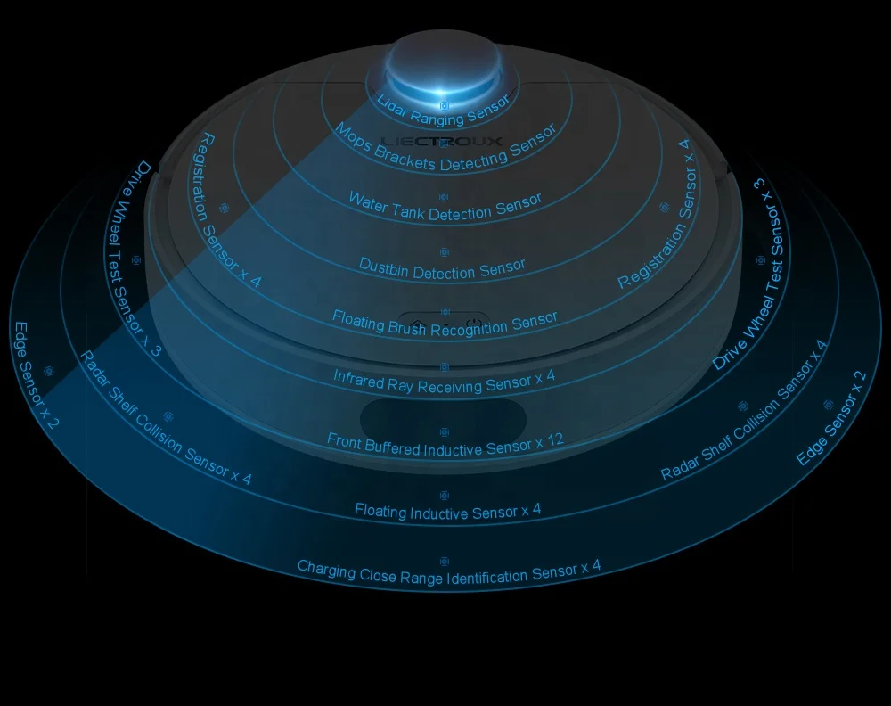 REALLINK Map Navigation Robot Vacuum Cleaner