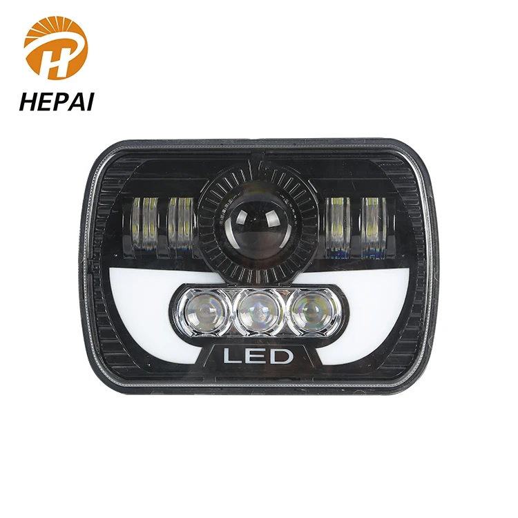 Newest Innovation IP68 Waterproof SUV Car Auto DRL 7 Inch 65w Headlight Led Foglight