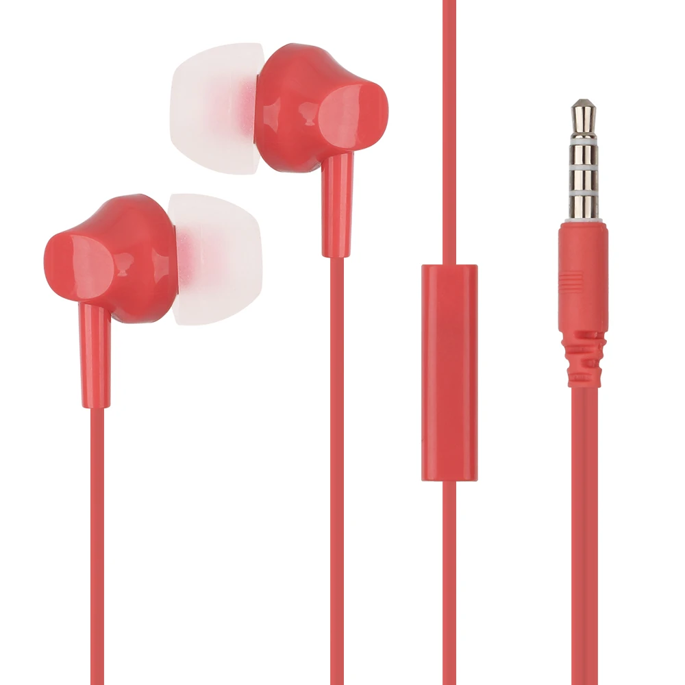 URIZONS buy earphones china  handsfree wired sports earphones with microphone and volume control  macaron earbuds