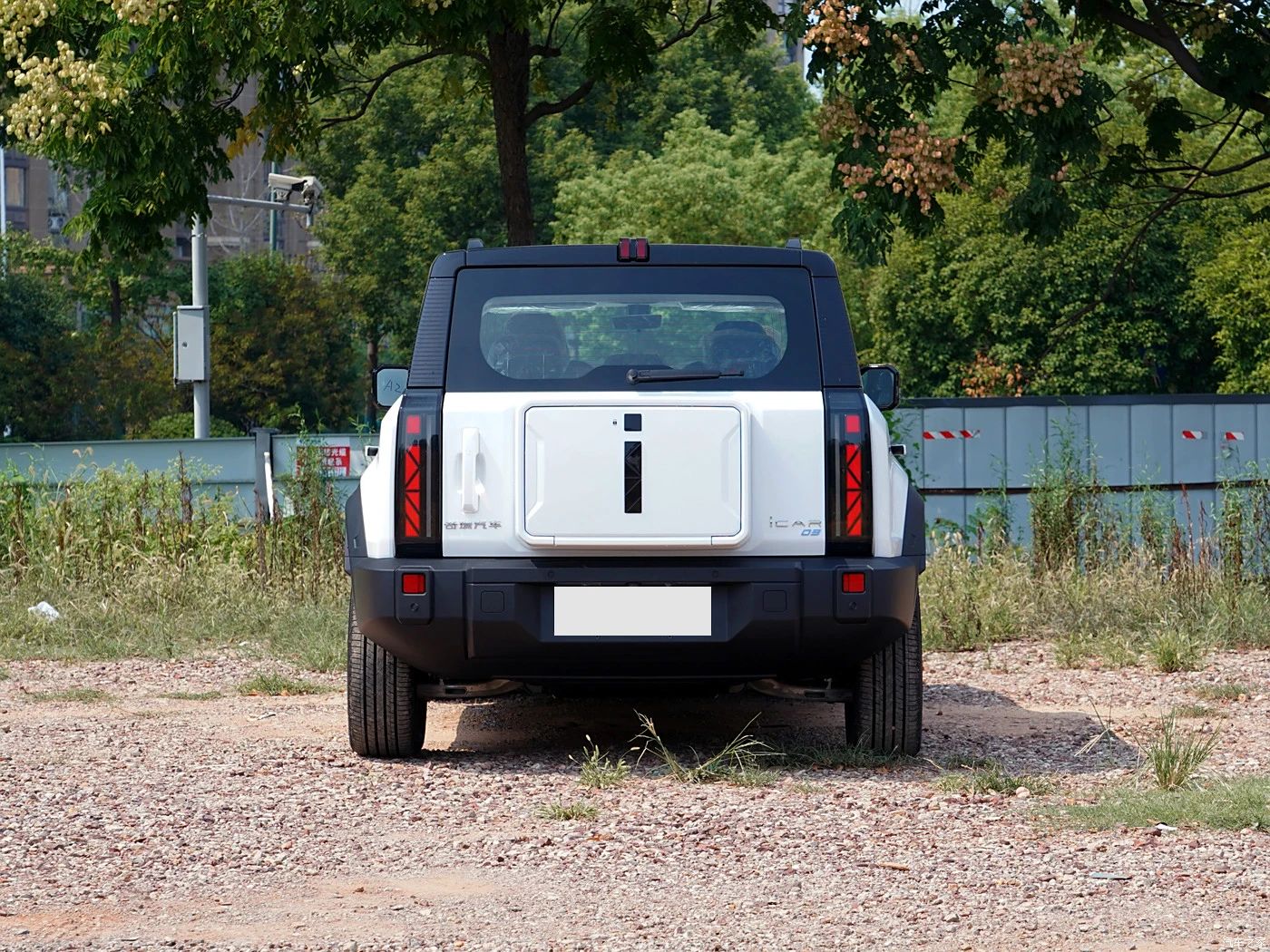 Chery iCAR 03 Long Range Edition 472 км 4WD мини-электромобиль редуктор AWD привод левое Рулевое управление