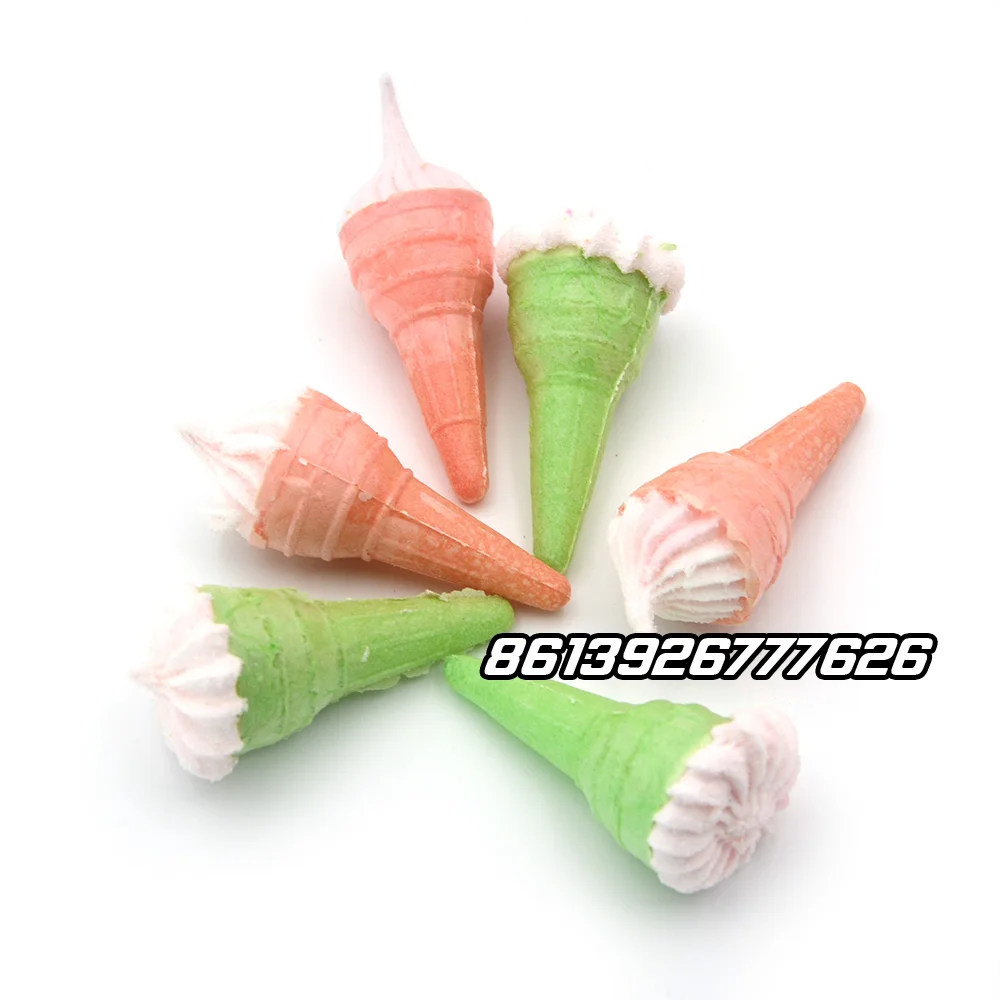 Горячая распродажа халяль Радуга yummy мини мороженое marshmallow ватные конфеты