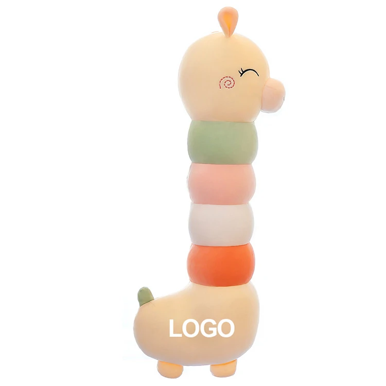 Custom Plush Toy Stuffed Animals Toys Cute Giraffe Pillow Long Pillow Doll Super  Comfort Sleeping Girl Stuffed Animals Toys
