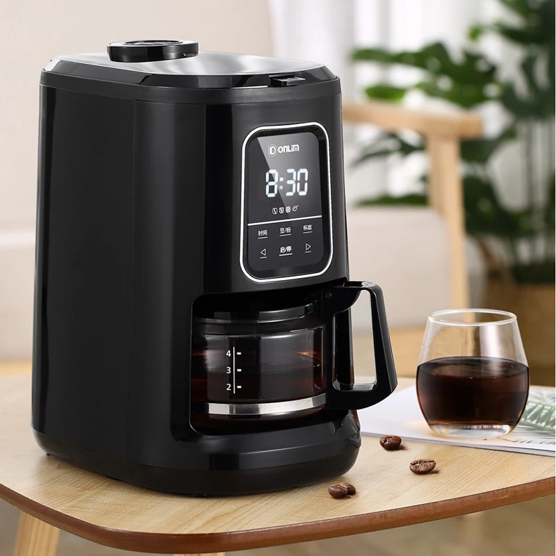 
Home multifunctional coffee bean grinding and heating tea smart American coffee machine coffee machine fully automatic 
